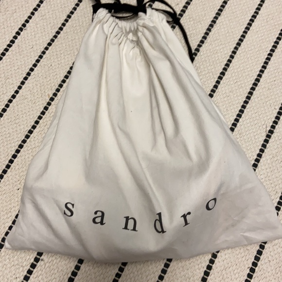 SANDRO Gold Heeled Sandals - Picture 8 of 8